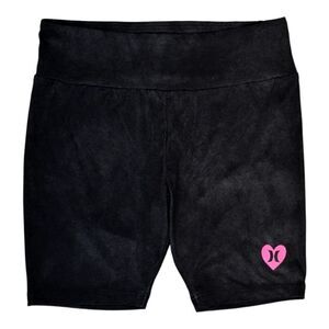 Hurley Girls' Size Medium(10-12 Years) New With Tag Washed High Rise Bike Shorts